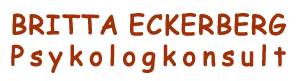 Logo Britta Eckerberg Psykologkonsult