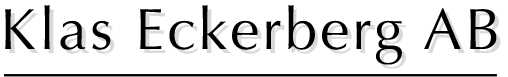 Logo Klas Eckerberg AB